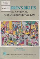 Children's Rịghts in National and International Law